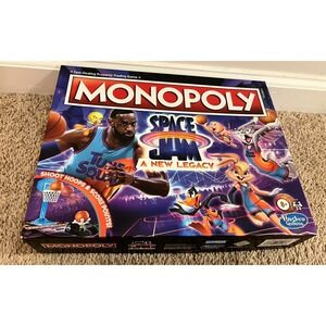 Monopoly Space Jam A New Legacy Board Game Open Box Brand New Unsealed!